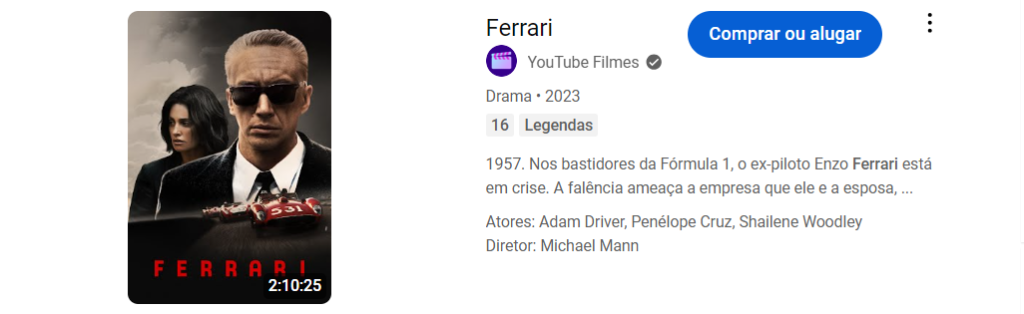 Filme Ferrari