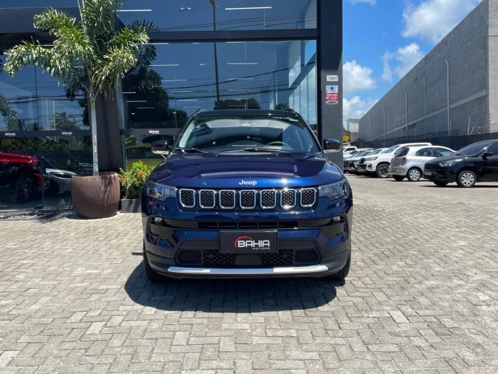 Jeep Compass Limited 1.3 T270 azul a venda 2022 2023 28500 km