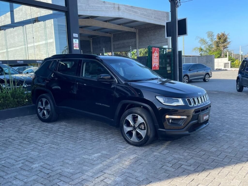 Jeep Compass Longitude 2.0 Flex 2017 preto