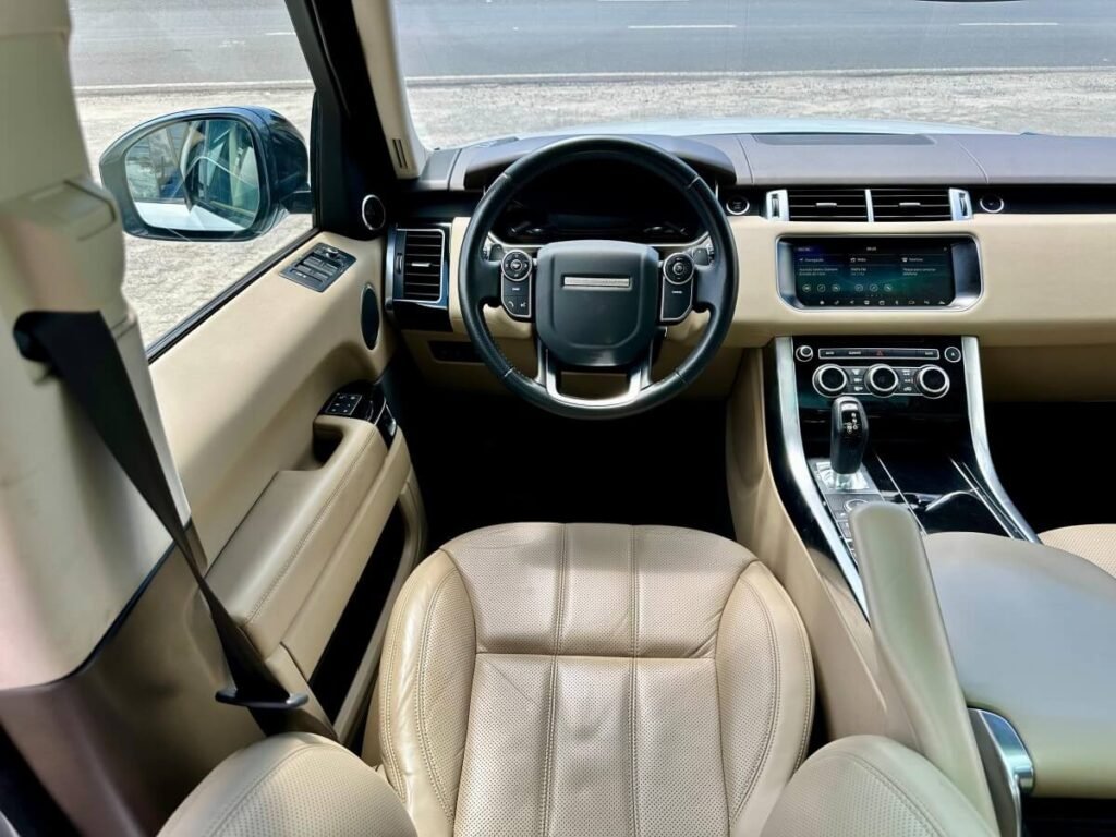 interno Ranger Rover Sport HSE 3.0 Turbo Diesel 4x4