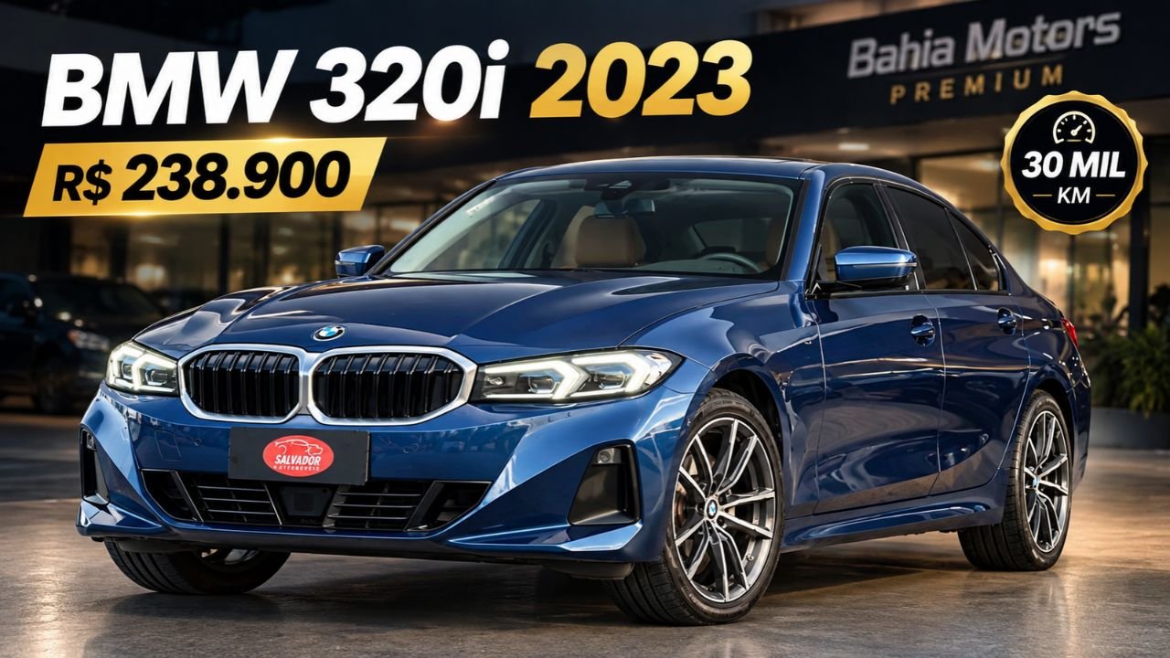 BMW 320i 2023 seminova em Salvador